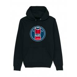 Sweat Capuche Paris Maillot PDP - Lutèce Football Club de amadeus sur Scredboutique.com