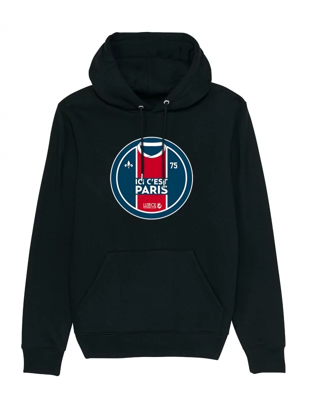 Sweat Capuche Paris Maillot PDP - Lutèce Football Club de amadeus sur Scredboutique.com