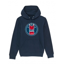 Sweat Capuche Paris Maillot PDP - Lutèce Football Club de amadeus sur Scredboutique.com