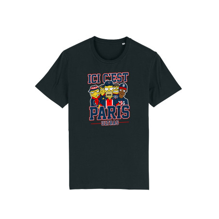 Tshirt Simpsons Hooligans - Lutèce Football Club