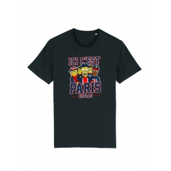 Tshirt Simpsons Hooligans - Lutèce Football Club de amadeus sur Scredboutique.com