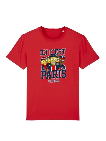 Tshirt Simpsons Hooligans - Lutèce Football Club