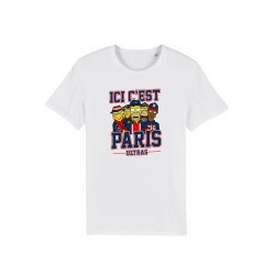Tshirt Simpsons Hooligans - Lutèce Football Club de amadeus sur Scredboutique.com