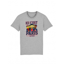 Tshirt Simpsons Hooligans - Lutèce Football Club de amadeus sur Scredboutique.com