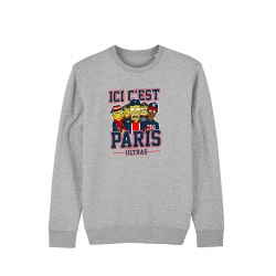 Sweat  Simpsons Hooligans - Lutèce Football Club de amadeus sur Scredboutique.com