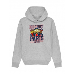 Sweat Capuche  Simpsons Hooligans - Lutèce Football Club de amadeus sur Scredboutique.com