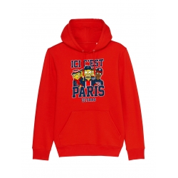 Sweat Capuche  Simpsons Hooligans - Lutèce Football Club de amadeus sur Scredboutique.com