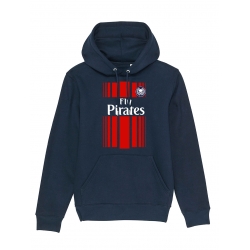 Sweat Capuche Fly Pirates - Lutèce Football Club de amadeus sur Scredboutique.com