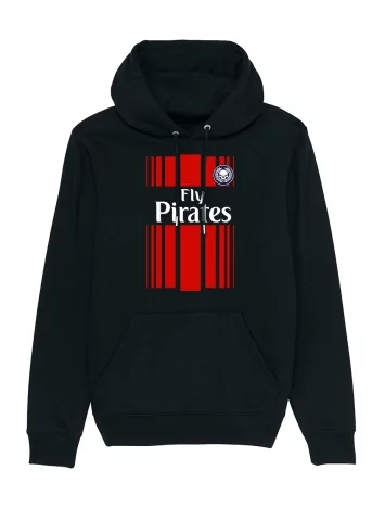 Sweat Capuche Fly Pirates - Lutèce Football Club 