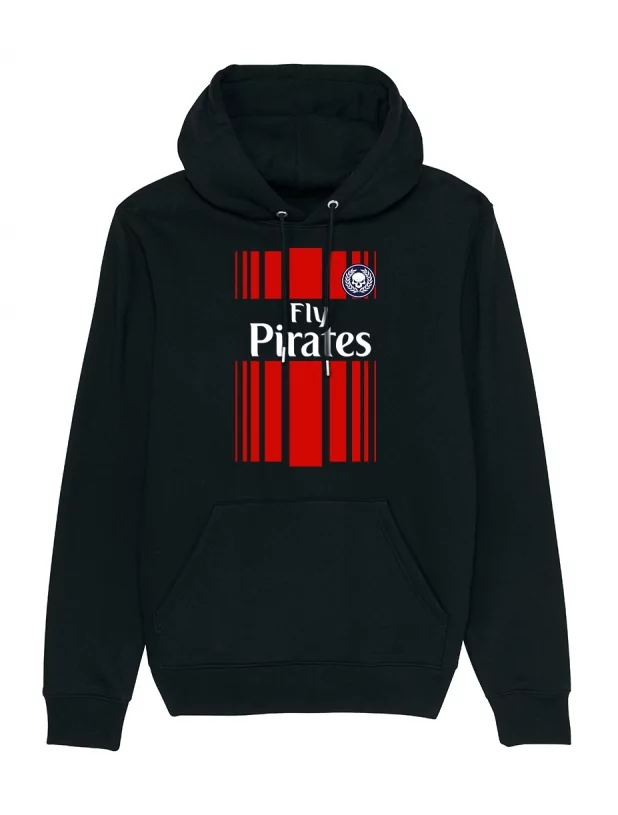 Sweat Capuche Fly Pirates - Lutèce Football Club de amadeus sur Scredboutique.com