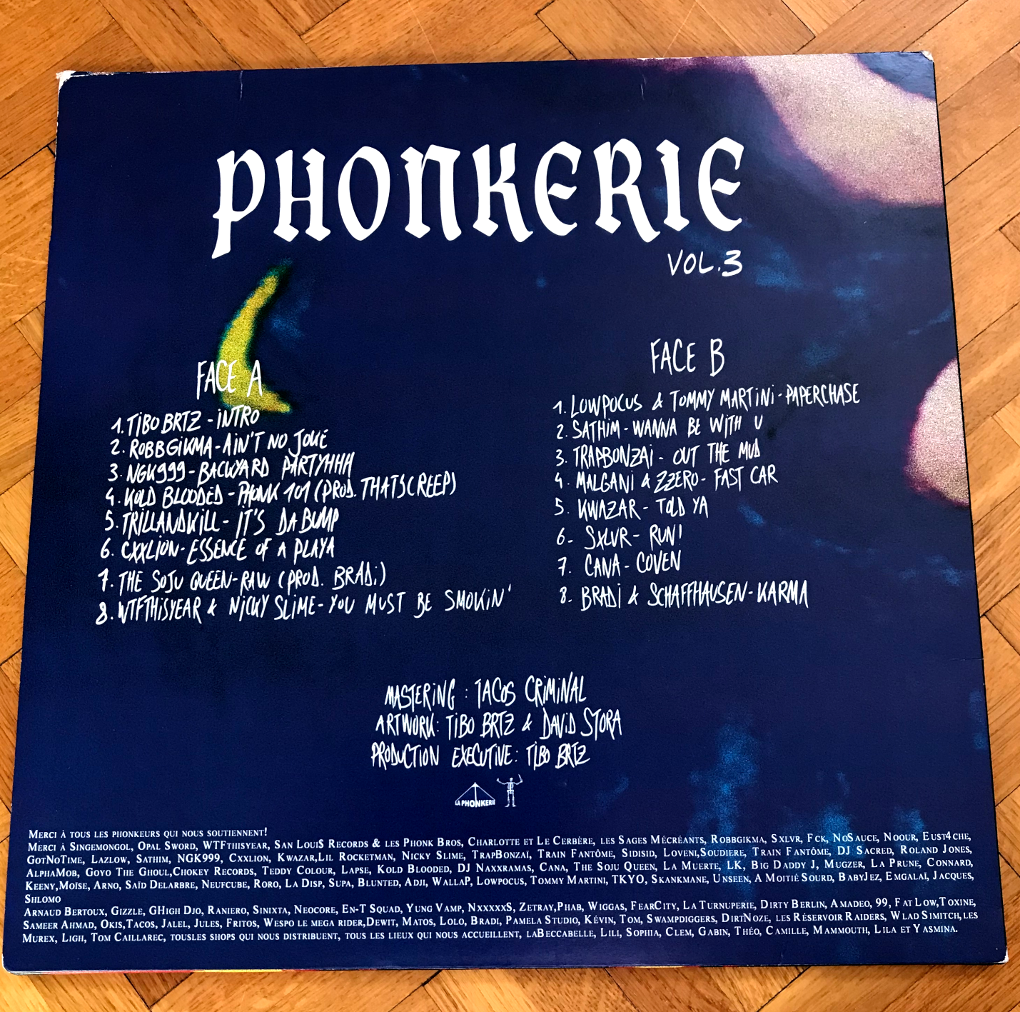 Album vinyle La Phonkerie - Vol 3 de sur Scredboutique.com
