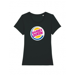 Tshirt femme Barbès Queen de barbes wear sur Scredboutique.com