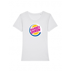 Tshirt femme Barbès Queen de barbes wear sur Scredboutique.com