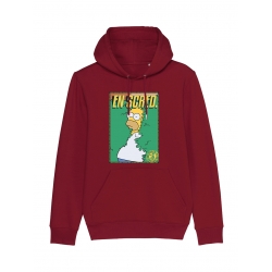 Sweat Capuche Scred Connexion - Homer de scred connexion sur Scredboutique.com