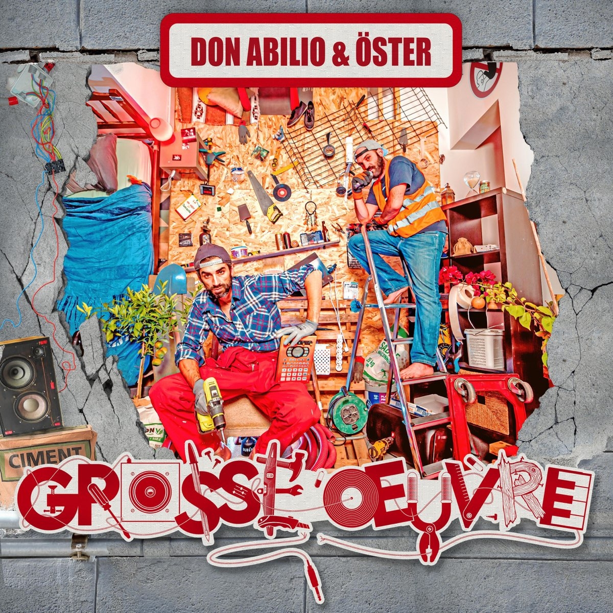 Album CD Don Abilio & Oster - Grosse oeuvre de sur Scredboutique.com