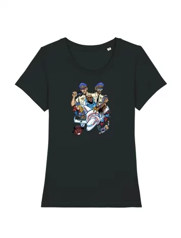 scred connexion Tshirt femme Scred Connexion - Barbes Airlines