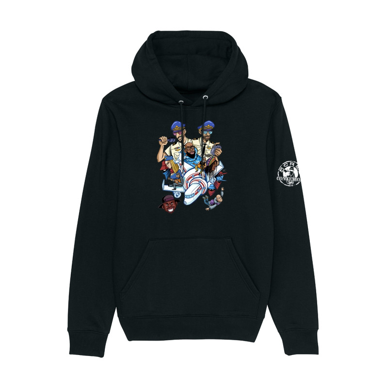 Sweat Capuche Scred Connexion - Barbes Airlines