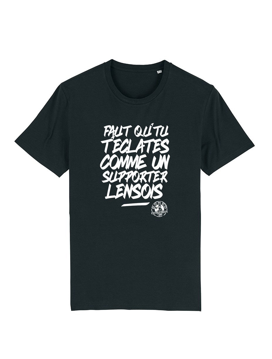 Tshirt Supporters Lensois de scred connexion sur Scredboutique.com