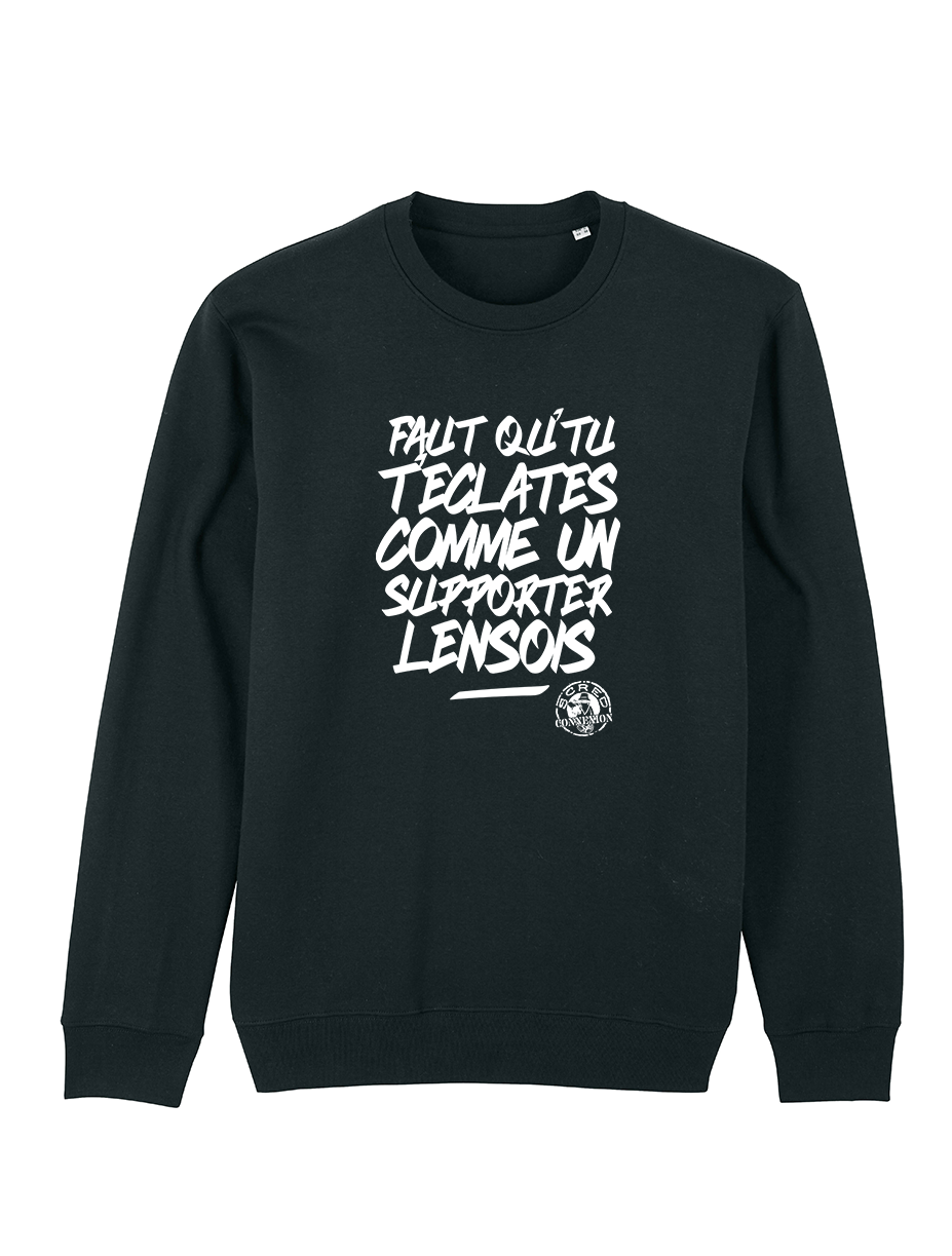 Sweat Supporters Lensois de scred connexion sur Scredboutique.com