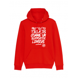 Sweat Capuche Supporters Lensois de scred connexion sur Scredboutique.com