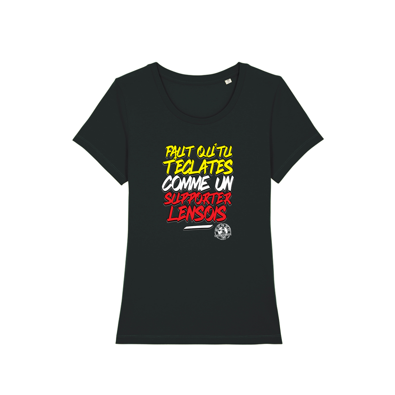 Tshirt femme Supporters Lensois couleur
