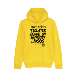 Sweat Capuche Supporters Lensois de scred connexion sur Scredboutique.com