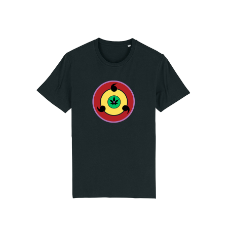 Tshirt Weedjutsu Rouge Jaune Vert