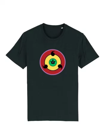 Tshirt Weedjutsu Rouge Jaune Vert 