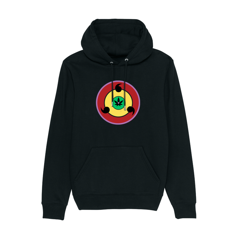 Sweat Capuche Weedjutsu  Rouge Jaune Vert