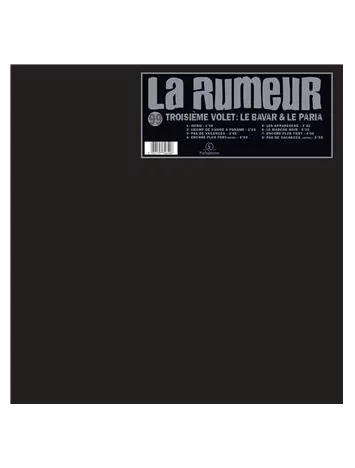 la rumeur Maxi vinyle La rumeur - 3eme volet - Le bazar & le paria