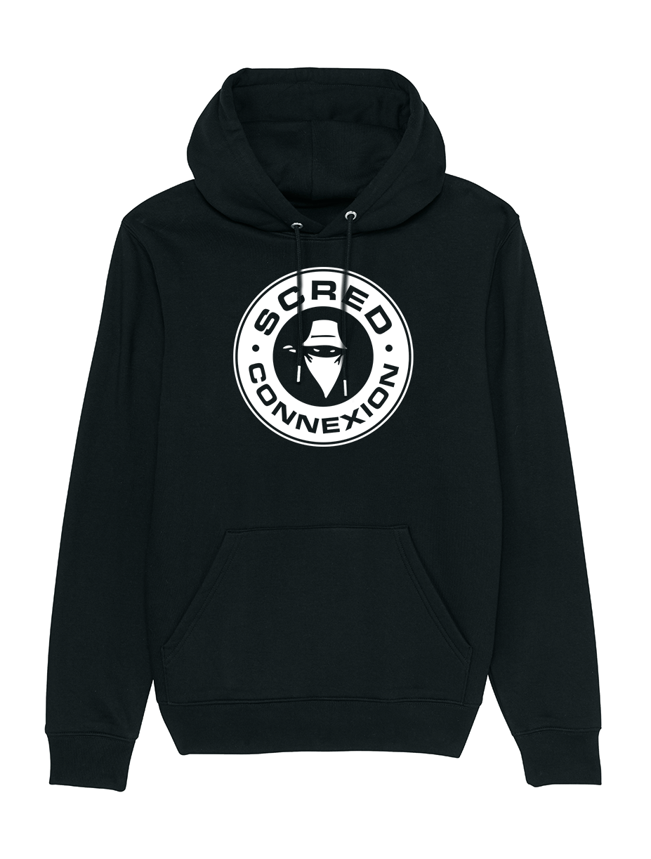 Sweat Capuche Scred Connexion - 10 ANS de scred connexion sur Scredboutique.com