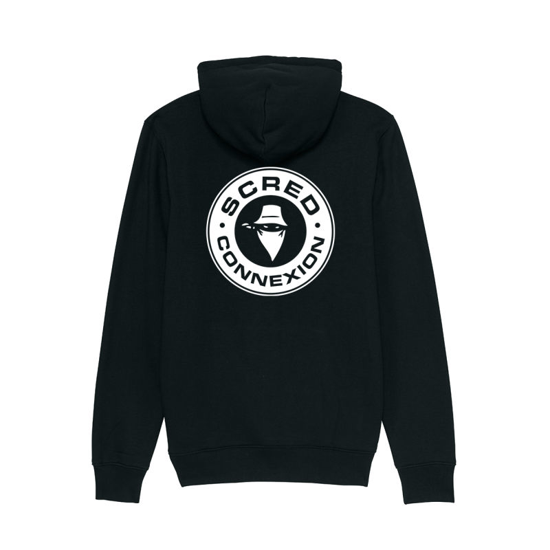 Sweat Capuche Scred Connexion - 10 ANS Print Dos