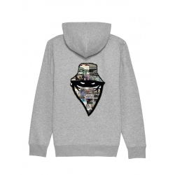 Sweat zip capuche Story de scred connexion sur Scredboutique.com