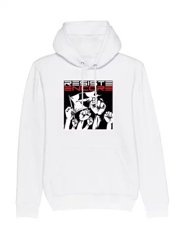 Sweat Capuche  Resiste Encore Manif