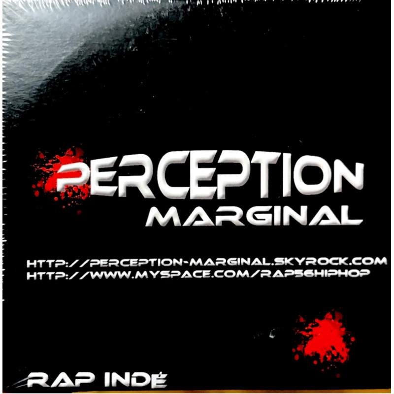 Album Cd perception Marginal - Rap indépendant