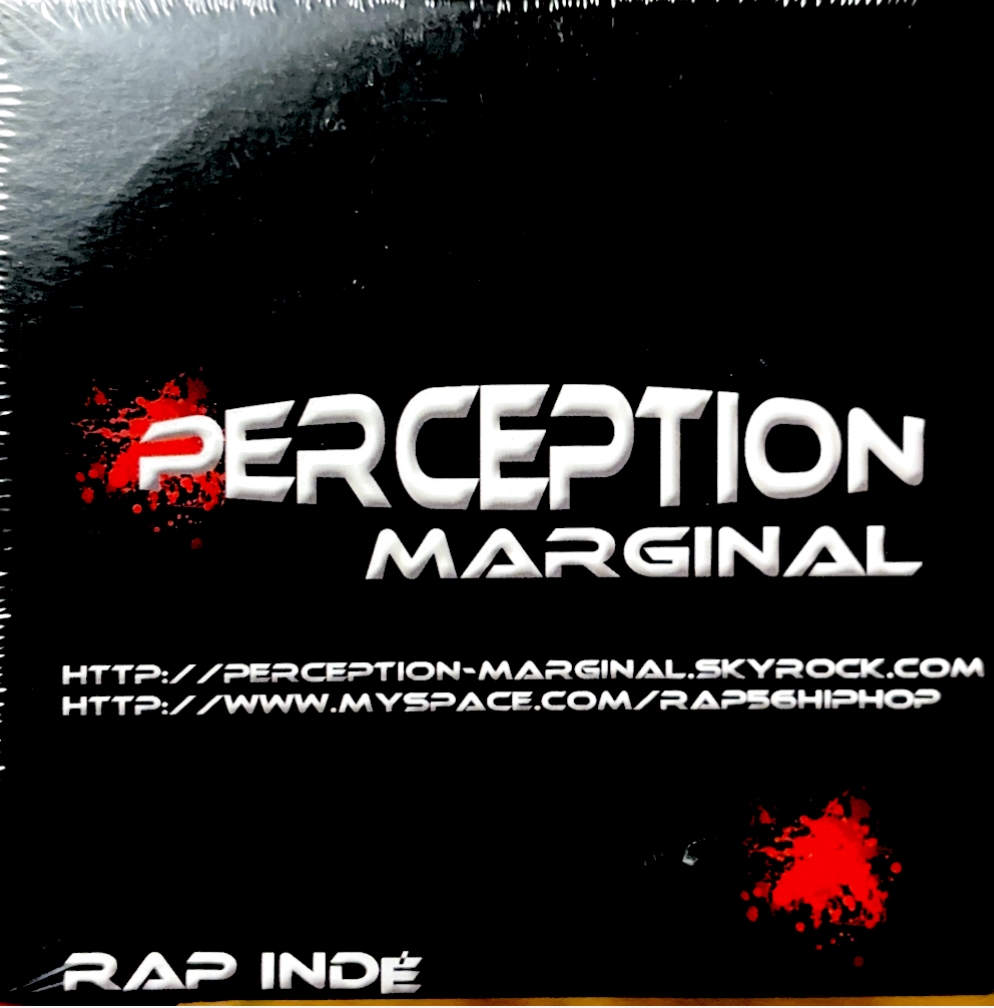 Album Cd perception Marginal - Rap indépendant