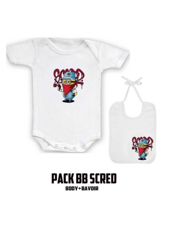 Pack "BaBy Scred" Blanc logo mini