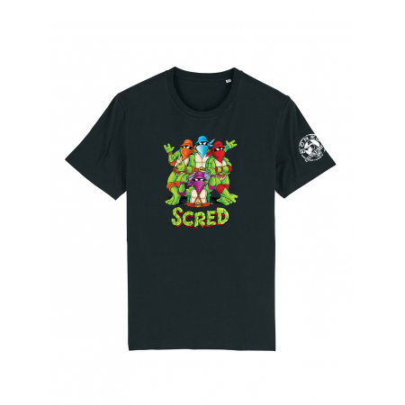 Tshirt Scred Tortue Ninja de scred connexion sur Scredboutique.com