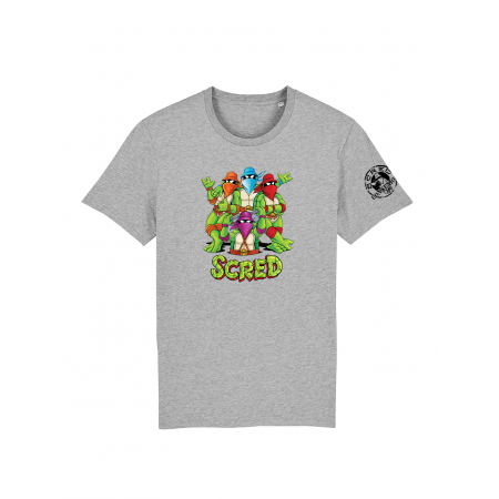 Tshirt Scred Tortue Ninja de scred connexion sur Scredboutique.com