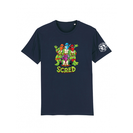 Tshirt Scred Tortue Ninja de scred connexion sur Scredboutique.com
