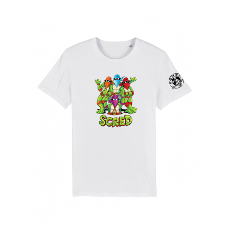 Tshirt Scred Tortue Ninja de scred connexion sur Scredboutique.com
