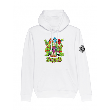 Sweat Capuche Scred Tortue Ninja de scred connexion sur Scredboutique.com