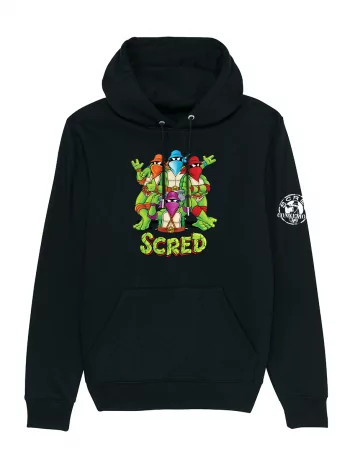 scred connexion Sweat Capuche Scred Tortue Ninja