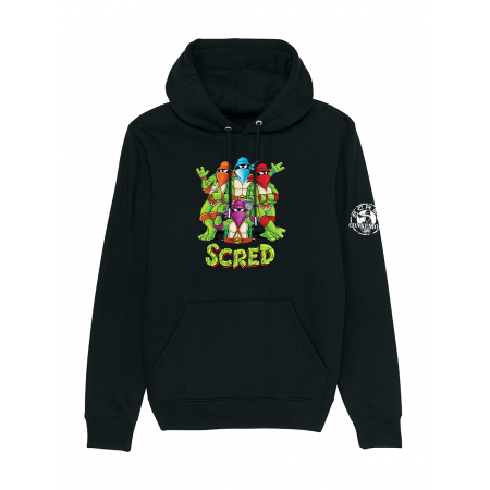 Sweat Capuche Scred Tortue Ninja de scred connexion sur Scredboutique.com