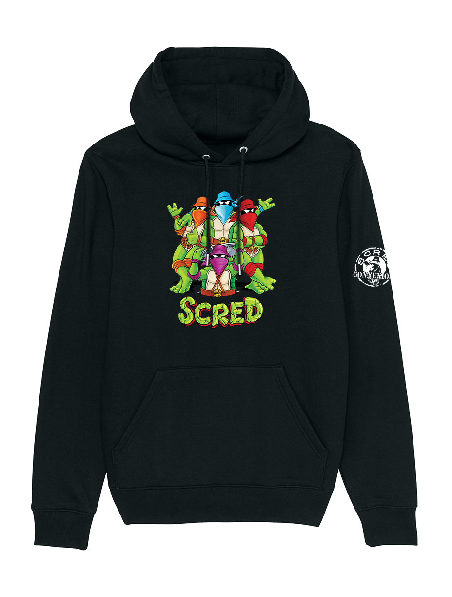 Sweat Capuche Scred Tortue Ninja de scred connexion sur Scredboutique.com