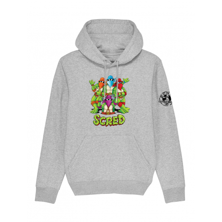 Sweat Capuche Scred Tortue Ninja de scred connexion sur Scredboutique.com