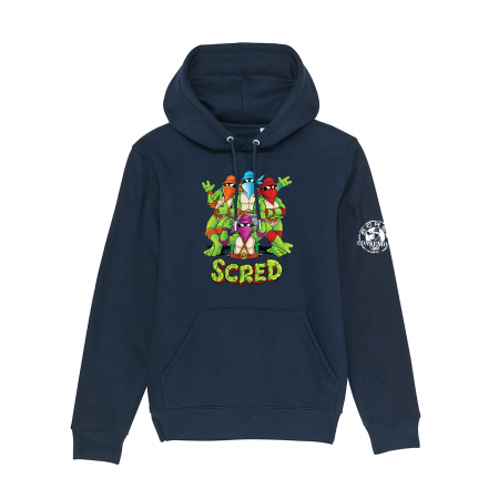 Sweat Capuche Scred Tortue Ninja de scred connexion sur Scredboutique.com