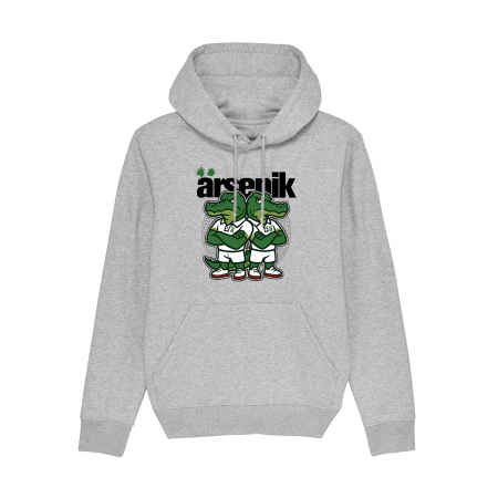 Sweat Capuche Arsenik - Croco de arsenik sur Scredboutique.com