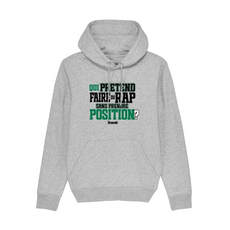 Sweat Capuche Arsenik - Qui prétend faire du rap... de arsenik sur Scredboutique.com