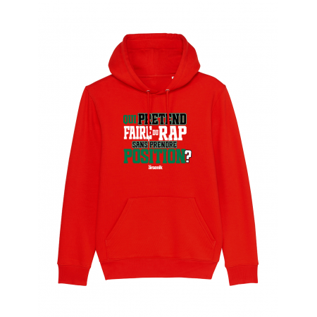 Sweat Capuche Arsenik - Qui prétend faire du rap... de arsenik sur Scredboutique.com